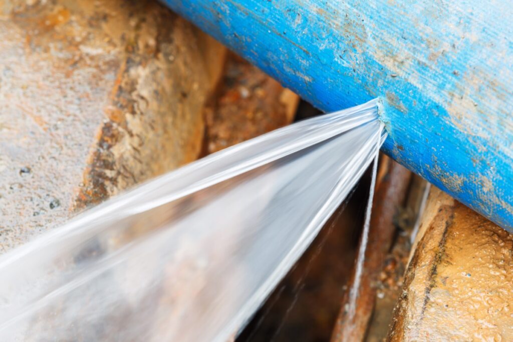 Damaged Pipe Repair Damaged Pipe Repair
